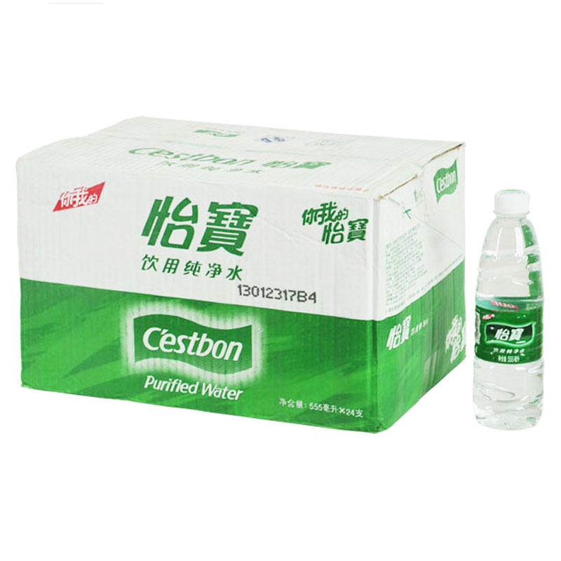 怡寶純凈水550ml 36元/箱